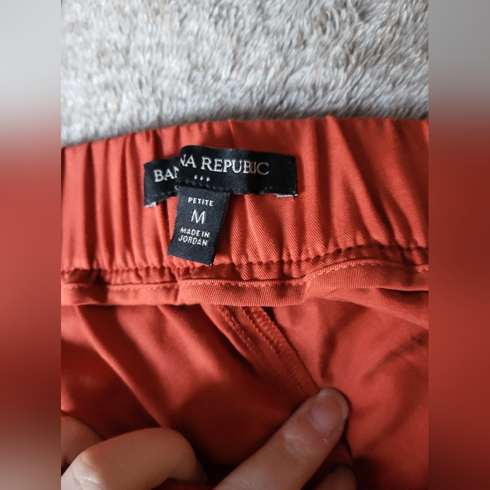 Size M Burnt Orange Banana Republic Flowy Pants